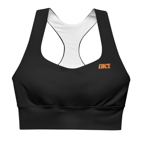 1STAR Alpha Outrageous Onyx Longline Sports Bra